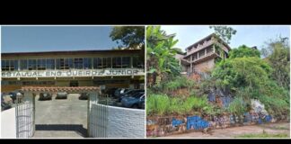 Itabirito: por risco de desmoronamento na área do pátio, Escola Industrial será interditada totalmente Itabirito: por risco de desmoronamento na área do pátio, Escola Industrial será interditada totalmente