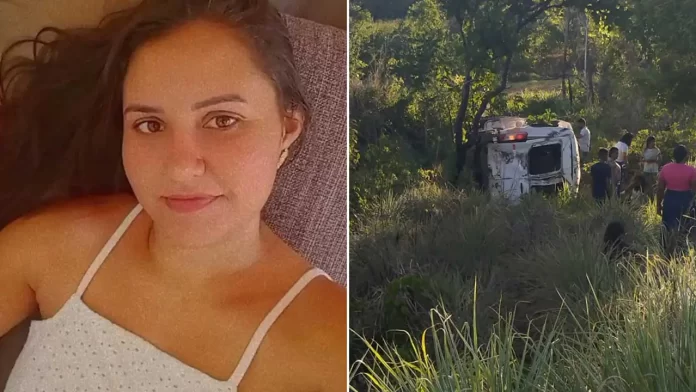 Após prova de concurso, mulher morre e 15 pessoas se ferem em acidente com micro-ônibus na BR-251