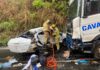 4 morrem em acidente na BR-251; entre as vítimas fatais, 2 crianças 4 morrem em acidente na BR-251; entre as vítimas fatais, 2 crianças