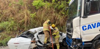 4 morrem em acidente na BR-251; entre as vítimas fatais, 2 crianças 4 morrem em acidente na BR-251; entre as vítimas fatais, 2 crianças