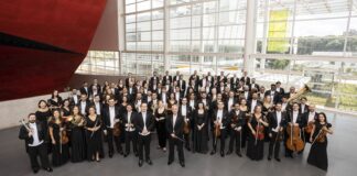 Filarmônica de Minas Gerais faz concerto especial de Natal em Mariana Filarmônica de Minas Gerais. Foto - Rafael Motta