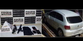 Bandidos com revólver e simulacro de pistola assaltam loja em Mariana, mas são presos pela PM Bandidos com revólver e simulacro de pistola assaltam loja em Mariana, mas são presos pela PM