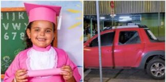 Menina de 6 anos, de Raposos, morre ao ser atingida por tiro durante discussão de trânsito na BR-381 Menina de 6 anos, de Raposos, morre ao ser atingida por tiro durante discussão de trânsito na BR-381