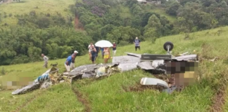 7 mortos em acidente com avião em MG 5 mortos e 2 desaparecidos em acidente com avião em MG