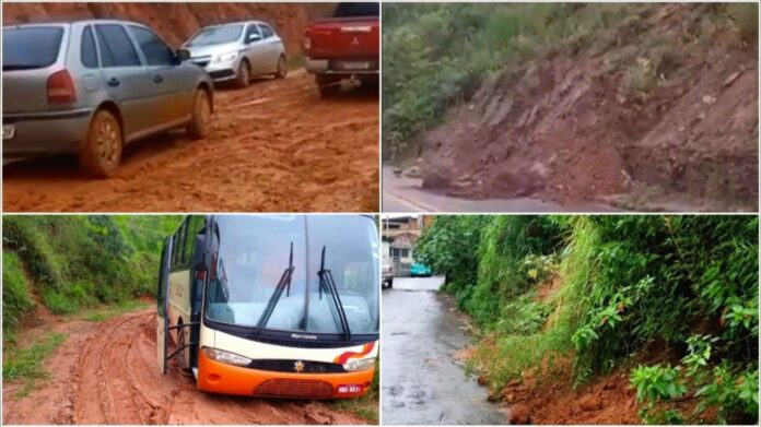Ouro Preto/Mariana: chuvas causam transtornos; 