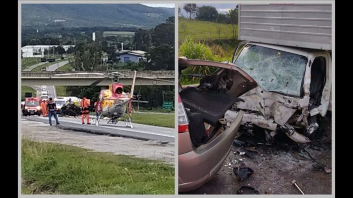 4 pessoas morrem em 2 acidentes na BR-040 em MG