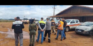 Mina Pau Branco, da Vallourec, em Nova Lima, recebe fiscalização após alagamento da BR-040 Mina Pau Branco, da Vallourec, em Nova Lima, recebe fiscalização após alagamento da BR-040