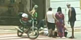 Acidente na Avenida José Farid, em Itabirito, deixa motociclista com suspeita de fraturas Acidente na Avenida José Farid deixa motociclista com suspeita de fraturas