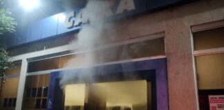 MG: Caixa pega fogo MG: Caixa pega fogo