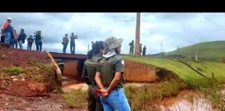 Alagamento na BR-040, perto do Alphaville: Governo de MG quer solução Alagamento na BR-040, perto do Alphaville: Governo de MG quer solução