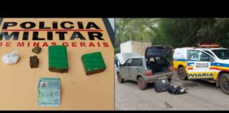 Ouro Preto: algemado, com “força fora do comum”, homem pego com drogas luta contra policiais Ouro Preto: algemado, com “força fora do comum”, homem pego com drogas luta contra policiais