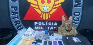 Madrugada no Padre Adelmo, Itabirito: homem com mandado de prisão em aberto é preso com drogas Padre Adelmo, Itabirito: homem com mandado de prisão em aberto é preso com drogas pela PM