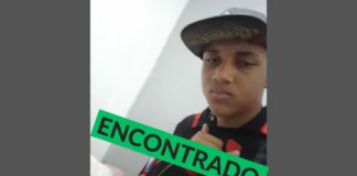 Itabirito: jovem desaparecido desde domingo é encontrado; família garante que ele está bem Maxswell Ribeiro Santos Silva Junnior (de 14 anos) foi encontrado – Foto: Divulgação