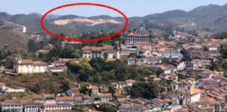 Ouro Preto: MPF entra com ação civil contra loteamento que impactará a paisagem das montanhas Loteamento gera degradação da vegetação em paisagem tombada de Ouro Preto - Foto: MPF