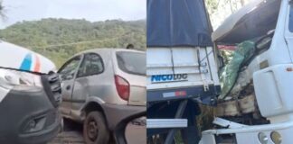 2 acidentes envolvendo carretas, van e carro são registrados na BR-040, em Ouro Preto e Lafaiete 2 acidentes envolvendo carretas, van e carro são registrados na BR-040, em Ouro Preto e Lafaiete