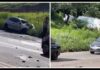 Motorista morre após carro colidir com carreta na BR-381 Motorista morre após carro colidir com carreta na BR-381