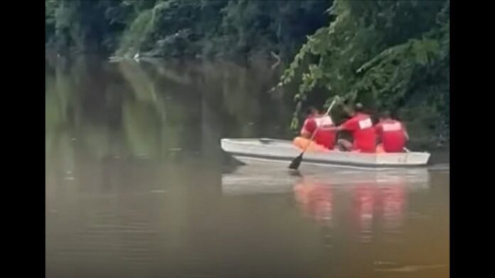Corpo de homem é encontrado por funcionários da Copasa boiando no Rio das Velhas, em Nova Lima