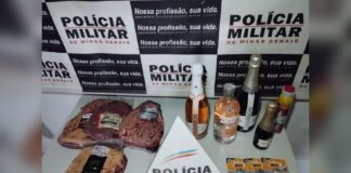 Mariana: jovem é preso por furtar picanha, espumante Chandon e vodca Absolut em supermercados Mariana: jovem é preso por furtar picanha, espumante Chandon e vodca Absolut em supermercados