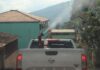 Prefeitura de Mariana realiza fumacê no combate ao mosquito transmissor da dengue Fumacê em Mariana MG. Foto - divulgação.