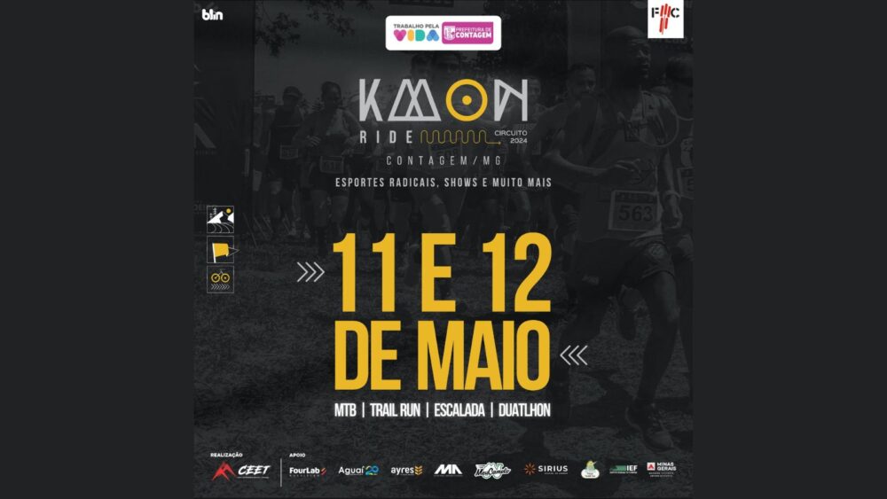Kmon Ride, volta a Contagem em maio no Parque Fernão Dias. Foto - reprodução.