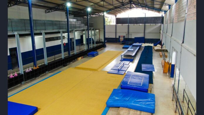 Novo centro de treinamento de ginástica em Itabirito. Imagem - reprodução