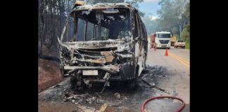 Itabirito, BR-356: Serra Verde diz que preza por funcionários e que vai investigar incêndio em ônibus Itabirito, BR-356: Serra Verde diz que preza por funcionários e que vai investigar incêndio em ônibus