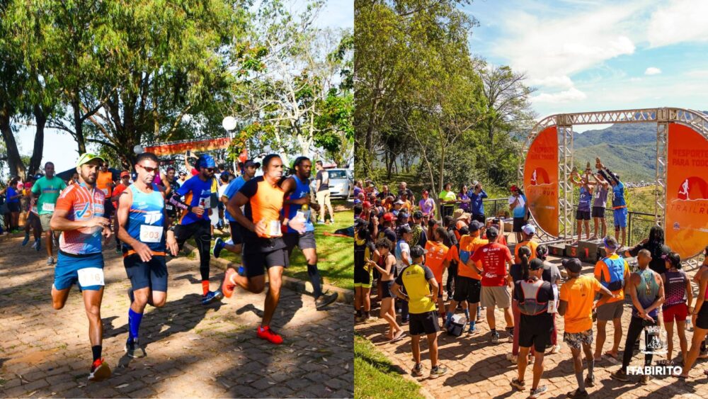 Trail Run 2024: competição movimenta Alto do Cristo em Itabirito. Foto - divulgação.