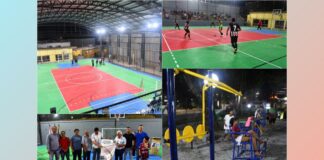 Itabirito: quadra externa do Poliesportivo Pedro Cardoso está de cara nova Itabirito: quadra externa do Poliesportivo Pedro Cardoso está de cara nova