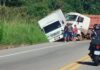 Ouro Preto: carreta acerta traseira de caminhão na BR-356; veja vídeo BR-356: carreta acerta traseira de caminhão em Ouro Preto; veja vídeo