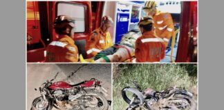 Motos se chocam na BR-356 e condutores ficam gravemente feridos