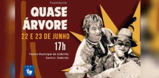 Itabirito recebe espetáculo “Quase Árvore” neste fim de semana