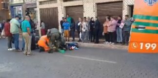 Itabirito: carro atropela idosa na Avenida Queiroz Júnior Itabirito: carro atropela idosa na Avenida Queiroz Júnior