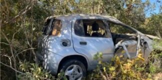 Menina de 1 ano morre após pai capotar carro na MG-402 Menina de 1 ano morre após pai capotar carro na MG-402