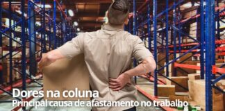 Dores na coluna: principal causa de afastamento no trabalho
