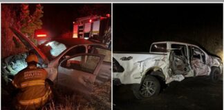 MGC-122: com sinais de embriaguez, motorista em um Gol ultrapassa veículos e acerta caminhão e Hilux MGC-122: com sinais de embriaguez, motorista em um Gol ultrapassa veículos e acerta caminhão e Hilux