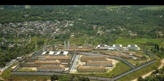 MG: 20 presos trabalham na reforma da muralha da Penitenciária Nelson Hungria MG: 20 presos trabalham na reforma da muralha da Penitenciária Nelson Hungria