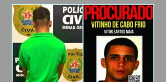 “Vitinho de Cabo Frio”, suspeito de ser assassino de policial do Bope, é preso em Minas Suspeito de ser assassino de policial do Bope é preso em Minas