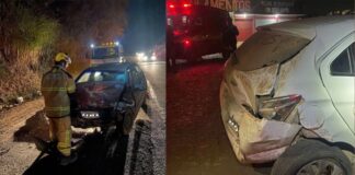 Motorista foge após acertar traseira de carro na BR-040, em Conselheiro Lafaiete Motorista foge após acertar traseira de carro na BR-040, em Conselheiro Lafaiete