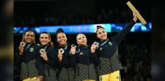 Equipe brasileira de ginástica artística conquista medalha de bronze nas Olimpíadas 2024 Equipe brasileira de ginástica artística conquista medalha de bronze nas Olimpíadas 2024