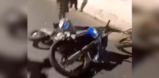 Itabirito: acidente deixa motociclista com fratura exposta Itabirito: acidente deixa motocicleta com fratura exposta