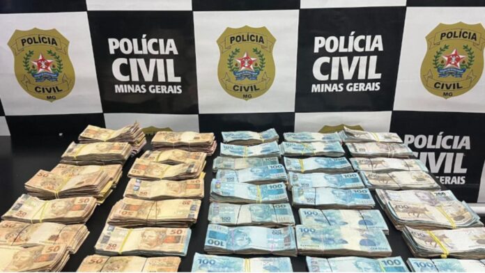 Polícia Civil apreende quase R$ 200 mil durante operação em Conselheiro Lafaiete