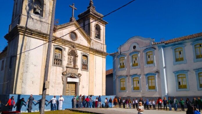 Fechada por quase 10 anos: começam as obras de restauração da Igreja do Bom Jesus, em Ouro Preto