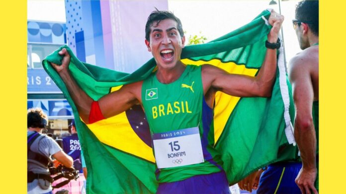 Olimpíadas de Paris - 2024: Caio Bonfim é prata para o Brasil na marcha atlética de 20 km