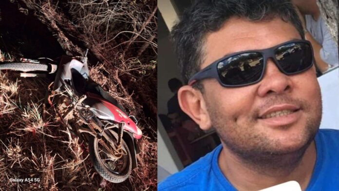 MG: professor de escola estadual morre após perder o controle de moto e cair em ribanceira