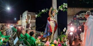 No Dia da Padroeira, Nossa Senhora da Boa Viagem é prestigiada em Itabirito No Dia da Padroeira, Nossa Senhora da Boa Viagem é prestigiada em Itabirito