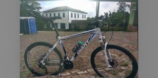 Bicicleta é furtada em Itabirito; suspeito, flagrado por câmeras, é preso pela Romu, mas negou o crime Bicicleta é furtada em Itabirito; suspeito, flagrado por câmeras, é preso pela Romu, mas negou o crime
