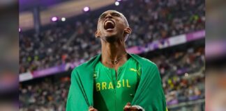 Olimpíadas 2024: Alison dos Santos, o Piu, conquista a medalha de bronze nos 400m com barreiras Olimpíadas 2024: Alison dos Santos, o Piu, conquista a medalha de bronze nos 400m com barreiras