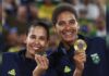 Olimpíadas 2024: dupla Duda e Ana Patrícia vencem canadenses e conquistam o ouro no vôlei de praia Olimpíadas 2024: dupla Duda e Ana Patrícia vencem canadenses e conquistam o ouro no vôlei de praia