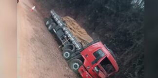 Itabirito, BR-356: freio falha e caminhão se envolve em acidente na Serra da Santa; 2º em menos de 24h Itabirito, BR-356: freio falha e caminhão se envolve em acidente na Serra da Santa; 2º em menos de 24h