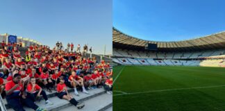 Alunos do projeto Ferroviário Futebol Clube visitam o Mineirão, em Belo Horizonte Alunos do projeto Ferroviário Futebol Clube visitam o Mineirão, em Belo Horizonte